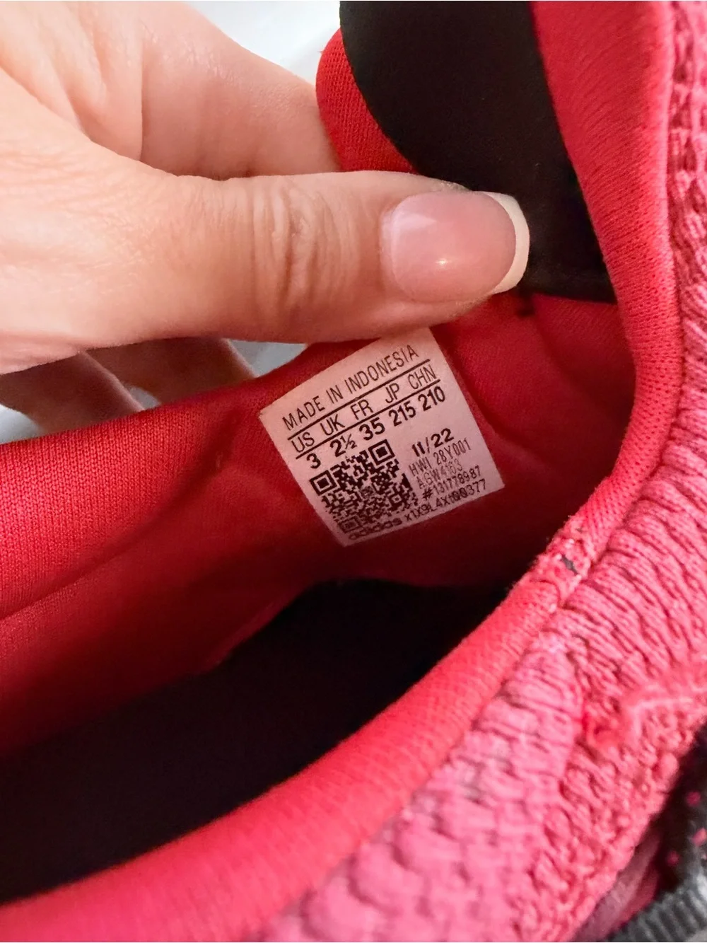 Adidas Kids Red Slip-On Athletic Sneakers Lite Racers